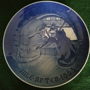 B & G collectable plate